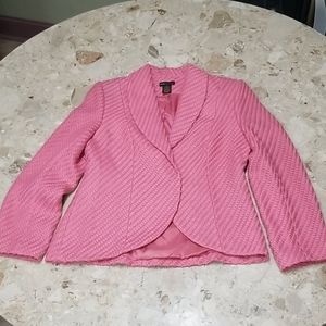 Grace Dane Lewis Pink Twill Jacket Size 6P